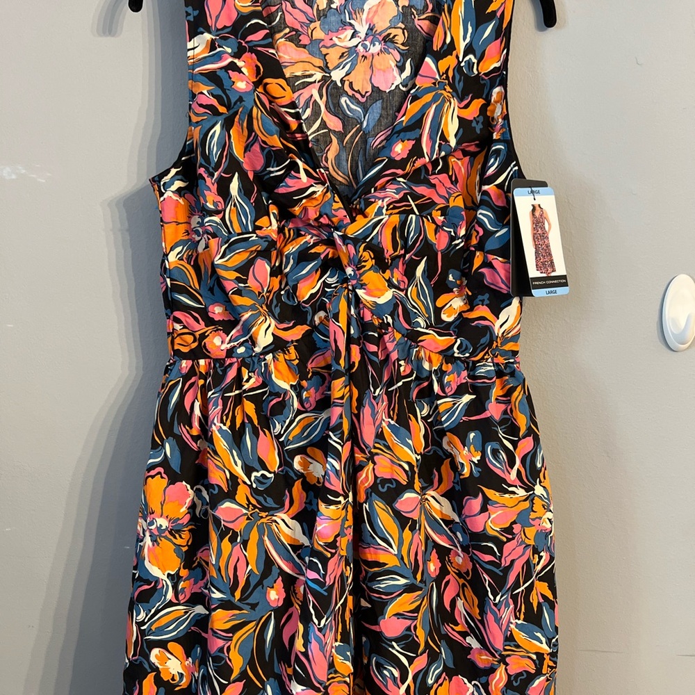French Connection Multicolor Sleeveless Dress